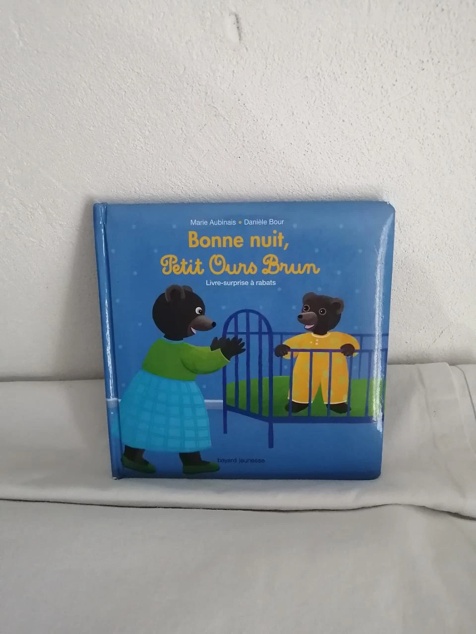 livre enfant - bonne nuit petit ours brun